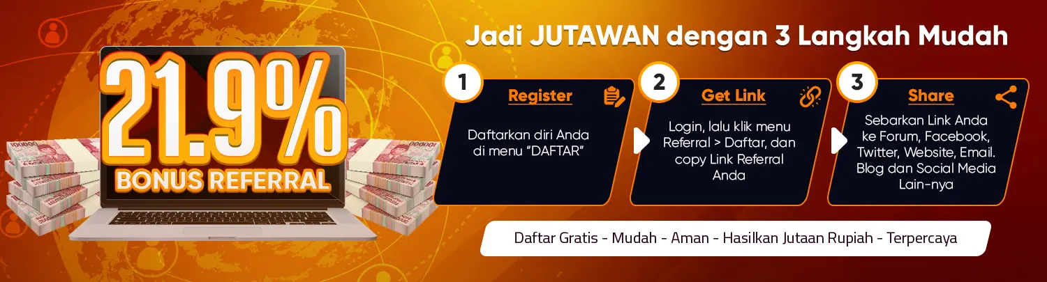 Refferal Nyalabet | Bonus Referral Taruhan Online Terbesar di Indonesia      